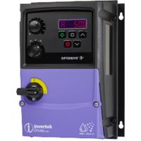 Show details for  0.37kW (0.5HP) Outdoor Switched Variable Frequency Drive with EMC Filter, 2.3A, 240V, IP66, Optidrive E3 Series