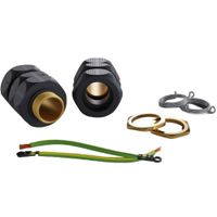 Show details for  Cable Gland with Locknut and E-Spring, M32, 24mm-36mm, IP68, ShieldGLAND  Range [Pack of 2]