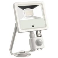 Show details for  Colour Switchable PIR Floodlight, 10W, 3000K / 4000K / 6500K, IP65, White