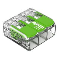 Show details for  3 Way Compact Splicing Connector, 4mm [Pack of 50]