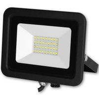 Show details for  30W LED CCT Floodlight, 3000K/4000K/60000K, 2700lm, Black, IP65, Foss SWiTCH Range