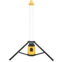Show details for  50W LED Plasterers Area Light with Socket and Tripod, 240V, 6000K, 5400lm, Black/Yellow, IP44