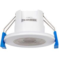 Show details for  5W LED Downlight, 2700K-6000K, Matt White, Dimmable, IP65