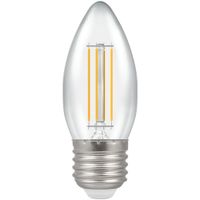 Show details for  4.2W LED Candle Lamp, E27, 2700K, Non Dimmable, Clear