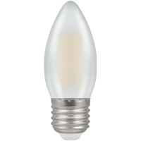 Show details for  4.2W LED Candle Lamp, E27, 2700K, Non Dimmable, Pearl