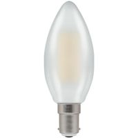 Show details for  4.2W LED Candle Lamp, B15, 4000K, Non Dimmable, Pearl
