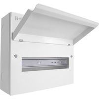 Show details for  Consumer Unit, 12 Module, Steel, White, IP20