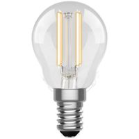 Show details for  4.2W Filament LED Golf Lamp, 2700K, 470lm, E14, Clear, Dimmable