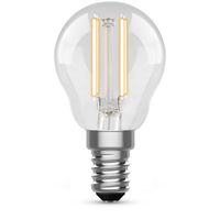 Show details for  4.2W LED Filament Golf Lamp, 2700K, 470lm, E14, Dimmable, Clear