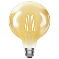 Show details for 4.2W Vintage Filament G125 LED Globe, 2500K, 450lm, E27, Dimmable