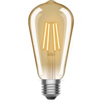 Show details for  4.2W LED Vintage ST64 Lamp, 2500K, 450lm, E27, Non Dimmable, Coated