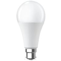 Show details for  19W LED GLS Lamp, B22, 4000K, Non-Dimmable, Opal