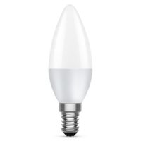 Show details for  4.9W LED Candle Lamp, 2700K, 470lm, Non Dimmable, E14, Reon Range
