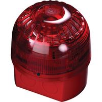 Show details for  Open-Area Sounder Beacon, 104mm x 97.5mm, Red, IP65, AlarmSense Range
