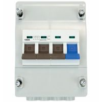 Show details for  100A DNO Enclosed Isolator, 4 Pole, 230V/400V, IP40