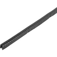 Show details for  Grommet Strip, 5mm x 8mm, 10m, PVC, Black