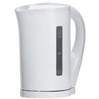 Show details for  2kW Immersed Cordless Kettle with Dual Water Indicator, 1.7l, White, Boston Range