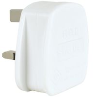 Show details for  13A Rewireable Plug, White