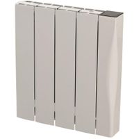 Show details for  1kW Digital Oil Filled Radiator with Wi-Fi, 4 Element, 520mm x 90mm x 575mm, White, Lot 20 Compliant