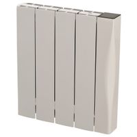 Show details for  1kW Digital Oil Filled Radiator with Wi-Fi, 4 Element, 520mm x 90mm x 575mm, White, Lot 20 Compliant