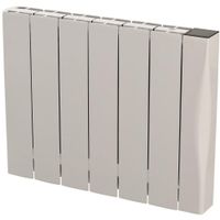 Show details for  1.5kW Digital Oil Filled Radiator with Wi-Fi, 6 Element, 732mm x 90mm x 575mm, White, Lot 20 Compliant