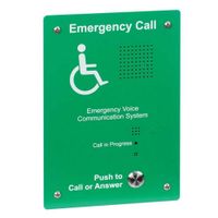 Show details for  Disabled Refuge Outstation, Green, Flush Mount, IP20, SigTEL Range