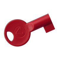 Show details for  Fire Panel Key, Plastic, Red