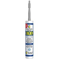 Show details for  Sealant and Construction Adhesive, Silver, 290ml