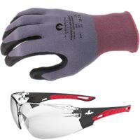 Show details for  Contour Avenger Lightweight Nylon Glove with Eye Protection, Size 10, Premier NBR