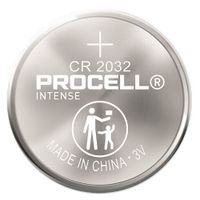 Show details for  Lithium Coin Battery, 2032, 3V, Procell Intense Range [Pack of 5]