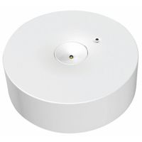 Show details for  3W Emergency LED Surface Round Downlight with Self-Test, 6000K, 150lm, White, IP20