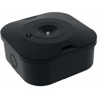 Show details for  3W Emergency LED Surface Square Downlight with Self-Test, 6000K, 150lm, Black, IP20