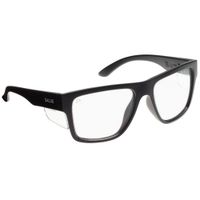 Show details for  Safety Glasses, Black Frame, Clear Lens, Nova Range