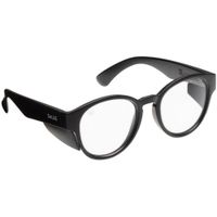 Show details for  Safety Glasses, Black Frame, Clear Lens, Flux Range