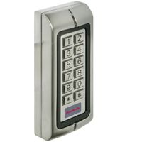 Show details for  Waterproof Deedlock Compact Standalone Keypad, Chrome, IP65
