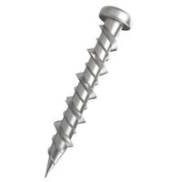 Show details for  No Plug Fixing Screw, 6.5mm x 32mm, Silver [Pack of 100]