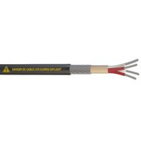 Show details for  PV Ultra Tuff Sheath Solar Cable, 4mm², 4 Core, SolarTek, SWA (Steel Wire Armour), Black (Per 1 Mtr)