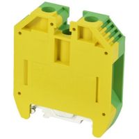 Show details for  Feed Through Earth DIN Rail Terminal Block, 35mm², 600V, Green/Yellow