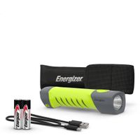 Show details for  Hybrid Rechargeable LED Torch, 500lm, Green/Grey, IP67, Pro  Range