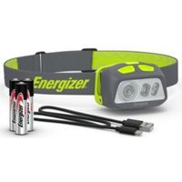 Show details for  Hybrid Rechargeable Headlamp and Cap Light, 500lm, Green/Grey, Pro Range