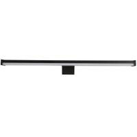 Show details for  9W LED Bathroom Mirror Light, 3000K, 583lm, Black, IP44, Kos Range