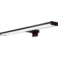Show details for  12W LED Bathroom Mirror Light, 3000K, 862lm, Black, IP44, Kos Range