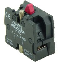 Show details for  Collar Mounting Contact Block, 1NC [Pack of 5]