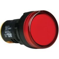 Show details for  22mm LED Pilot Lamp, Red, 24V AC/DC, IP65 [Pack of 2]