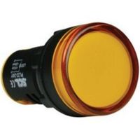 Show details for  22mm LED Pilot Lamp, Amber, 24V AC/DC, IP65 [Pack of 2]