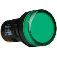 Show details for  22mm LED Pilot Lamp, Green, 230V AC, IP65 [Pack of 2]