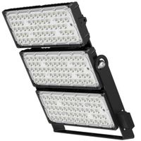 Show details for  600W LED Floodlight, 4000K, 102000lm, Black, IP66, Precision Pro II Range