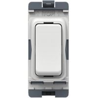 Show details for  10AX 2 Way Single Pole Grid Switch, White