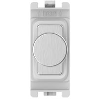 Show details for  5W-150W (5W-100W) 2 Way Trailing Edge Grid Dimmer, Brushed Chrome