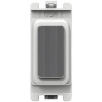 Show details for  Grid Blanking Module, Brushed Chrome